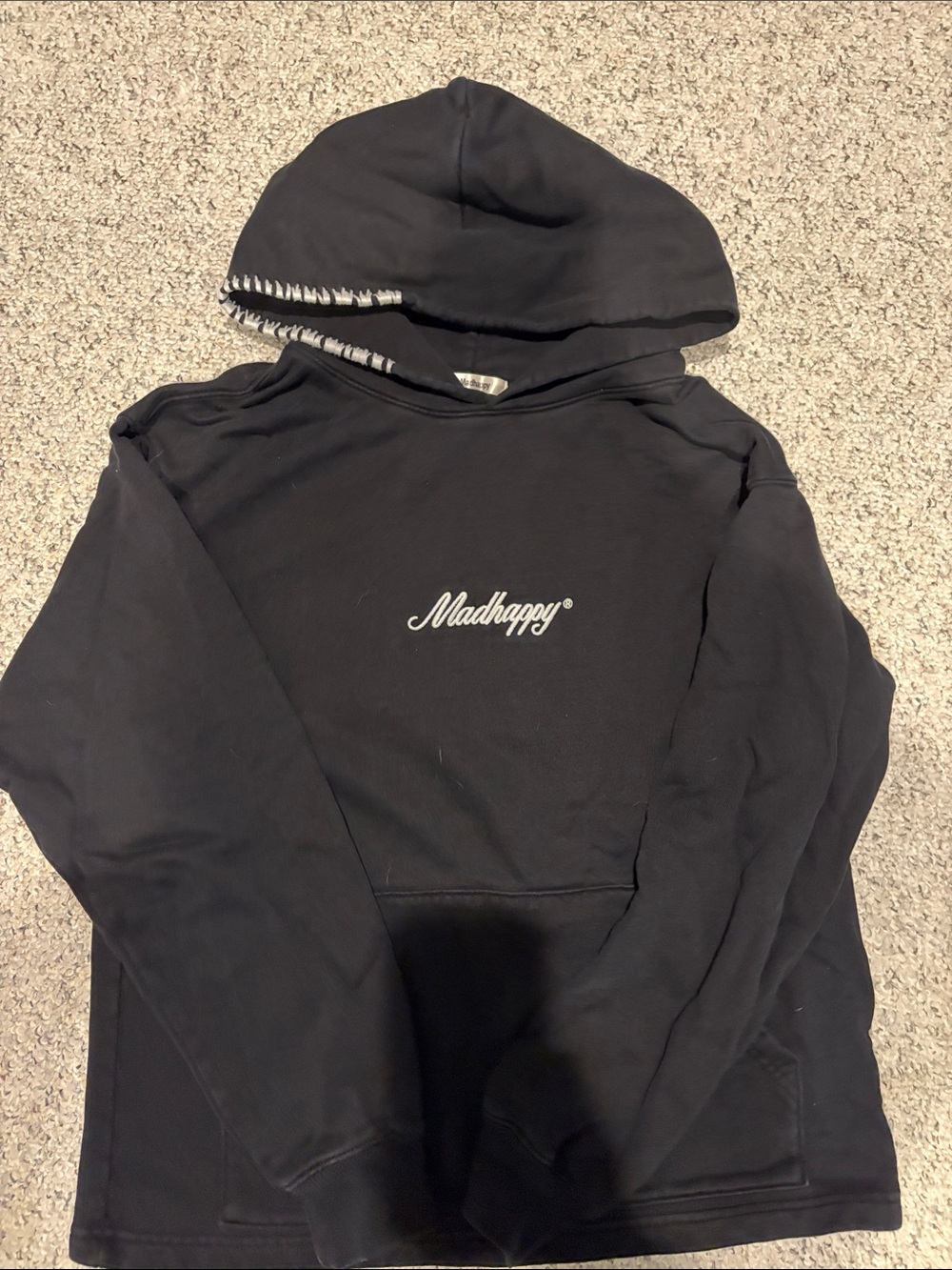 Madhappy Black Logo Hoodie
